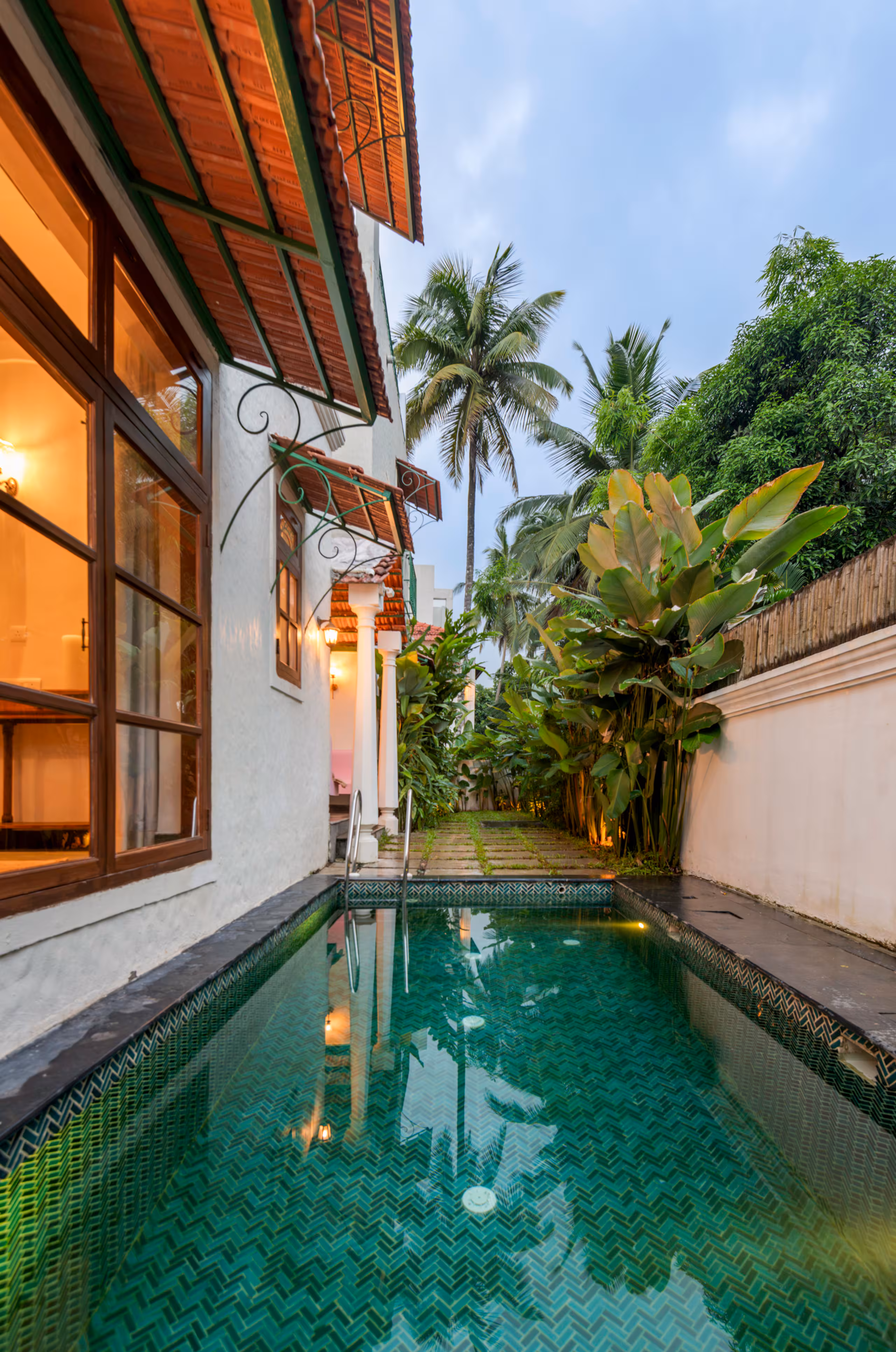 Amayah — Pool and covered verandah