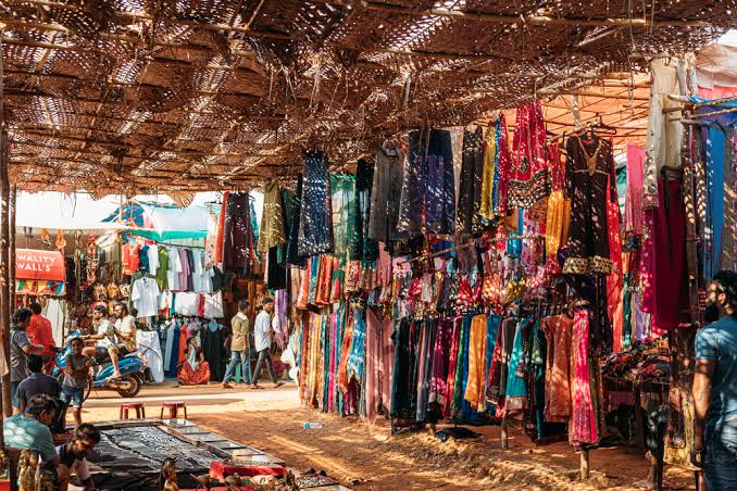 A North Goa flea market
